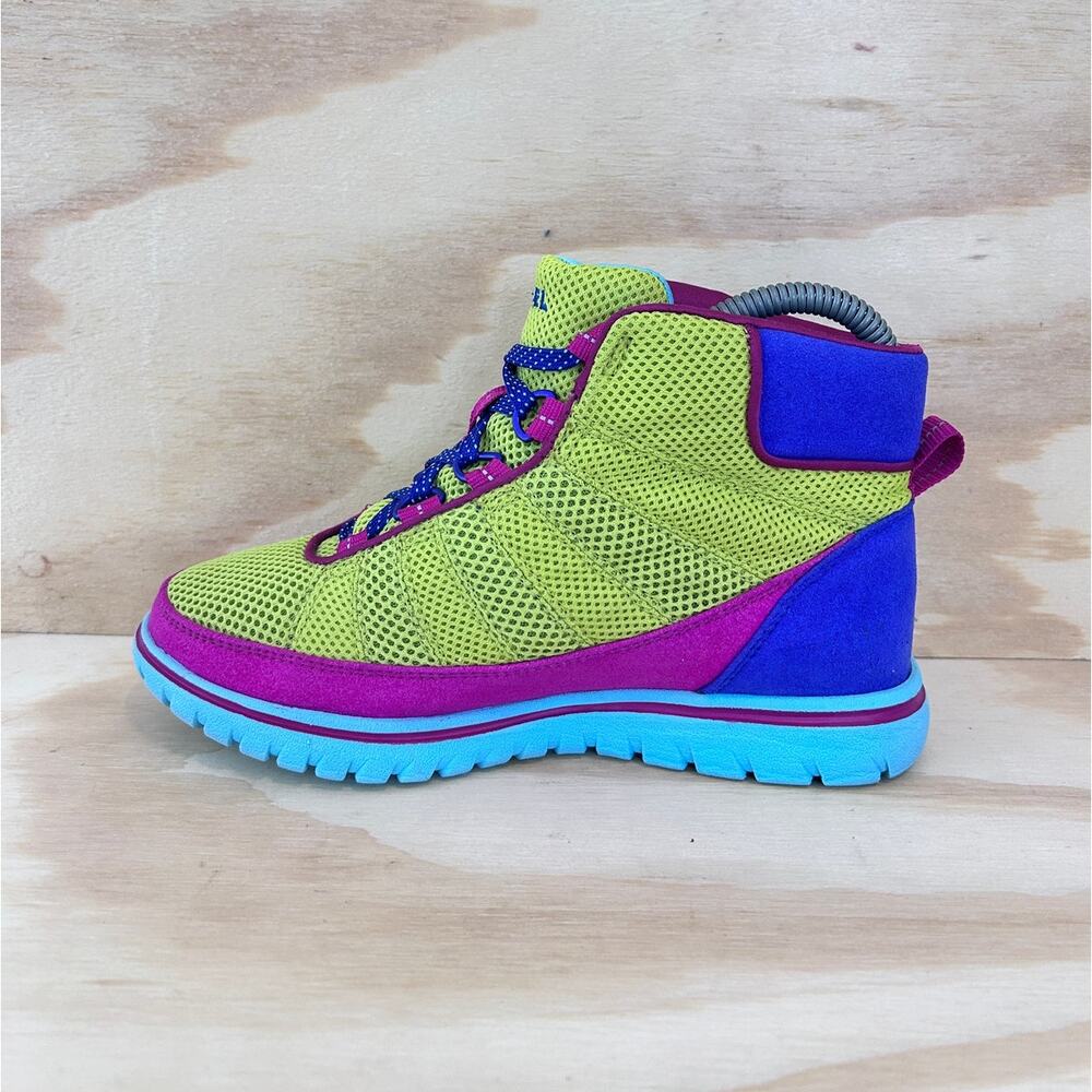 Sorel - Tivoli Go High - Winter Boots - Yellow/Pink - Women's - 5 - NL2168-367 - Picture 4 of 9